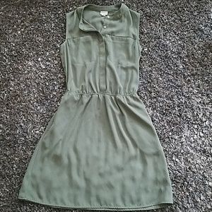 Green dress sz xs